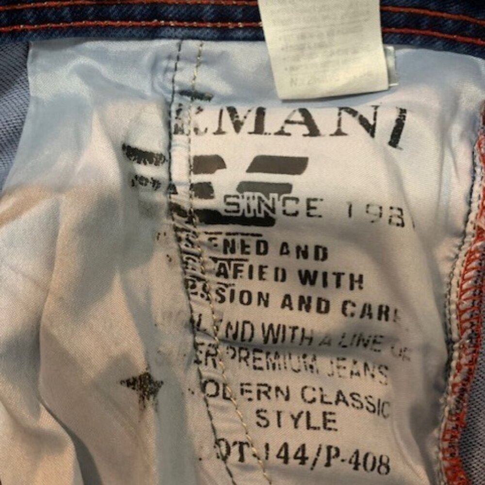 ARMANI JEANS Womens sz (30x28) - Picture 7 of 7